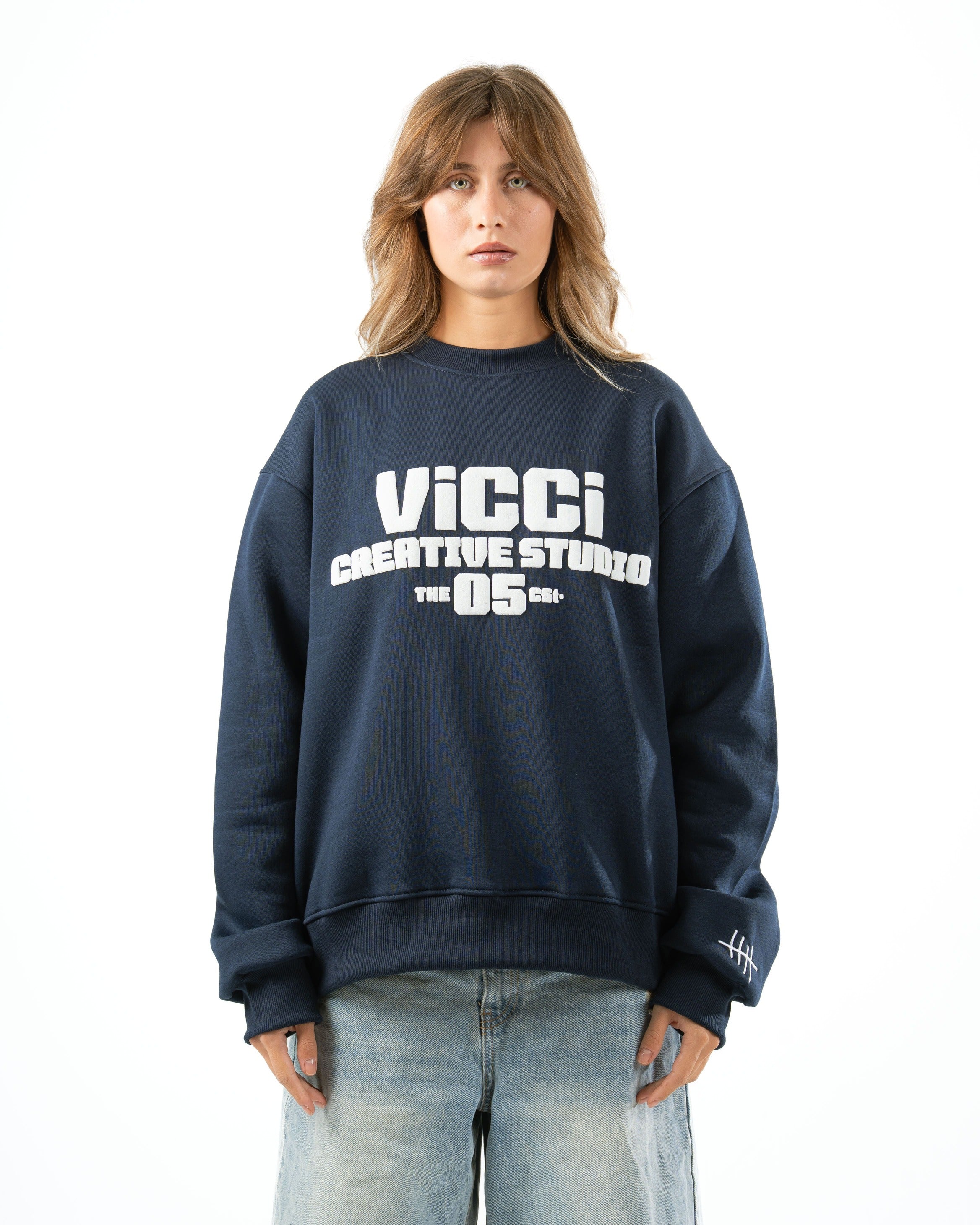 CST 05 Navy Crewneck