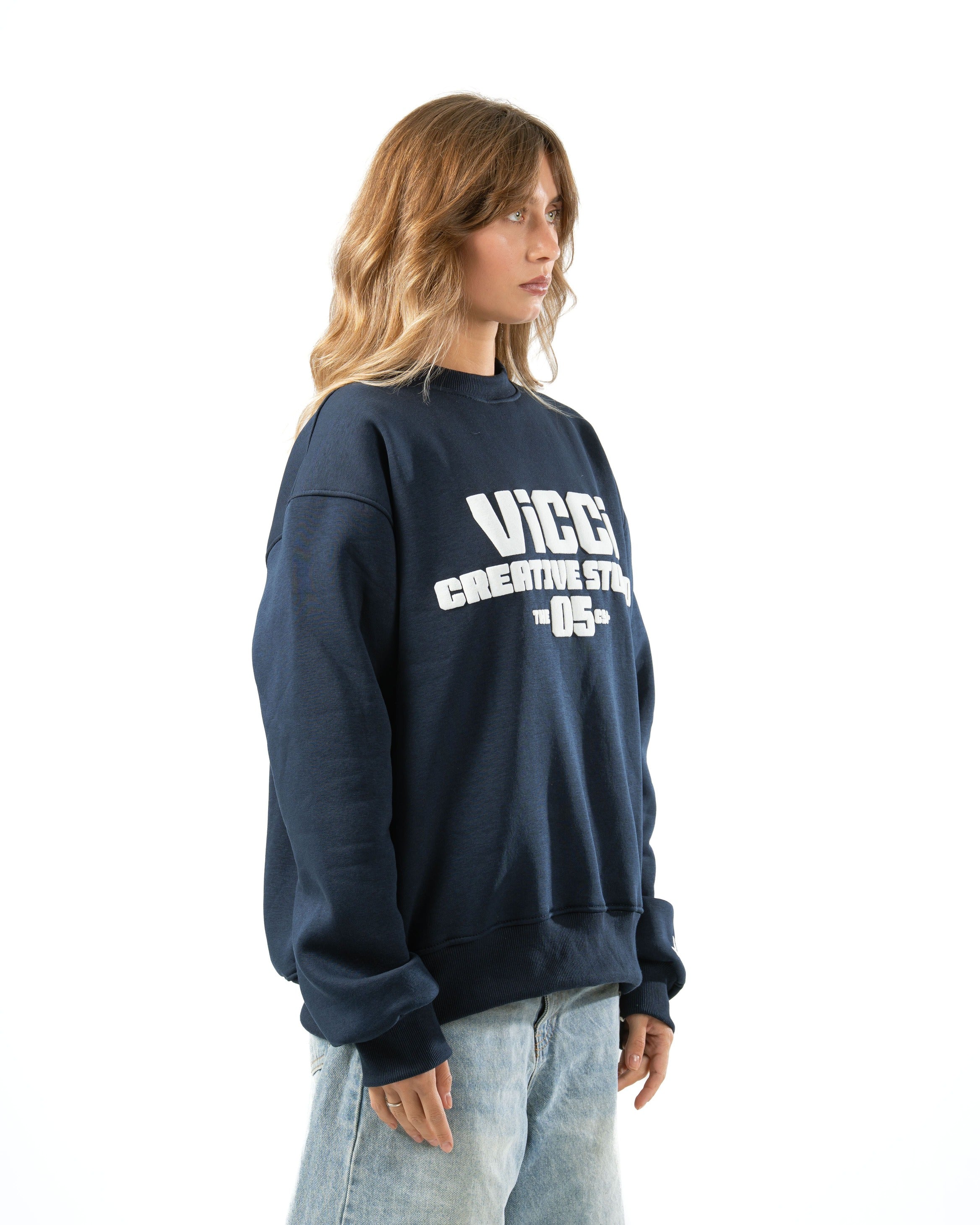 CST 05 Navy Crewneck