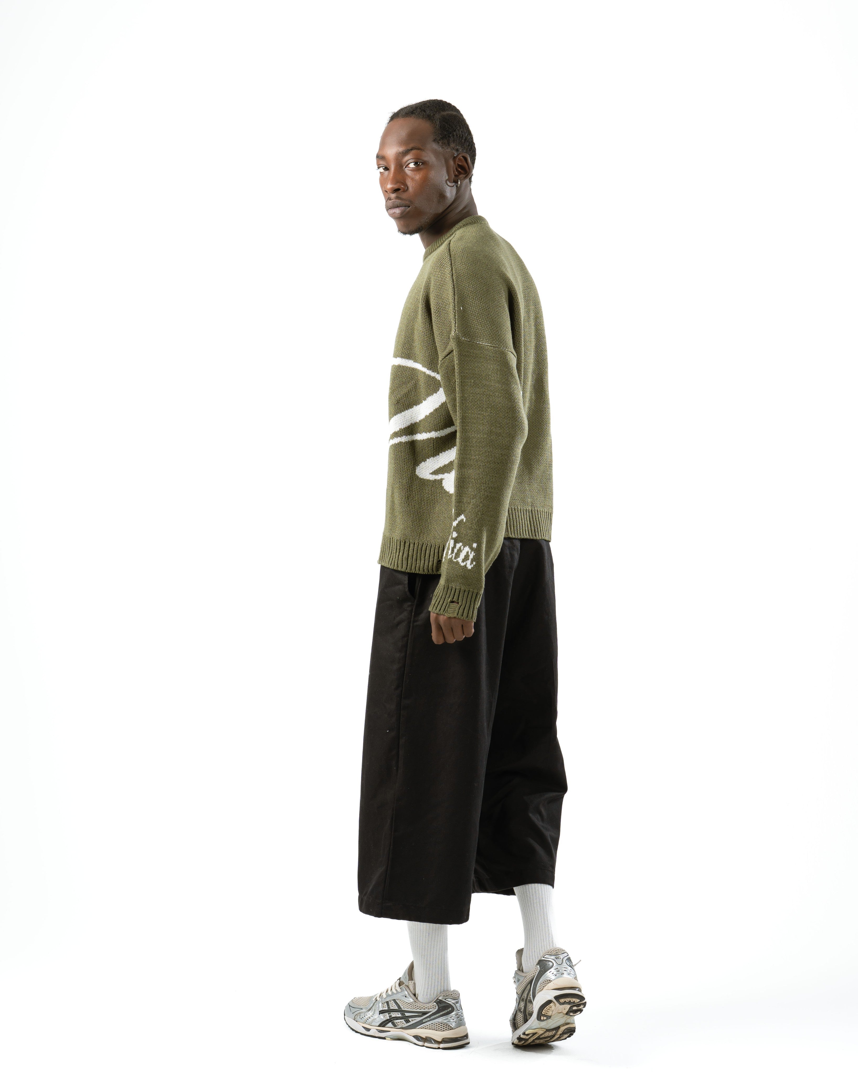 Emerald Green Knit Sweater