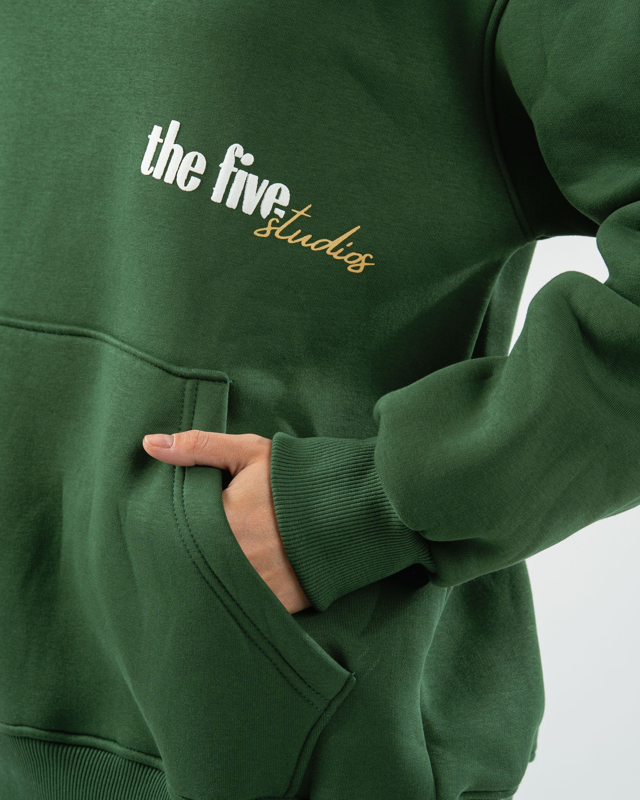 Certainty Olive Hoodie